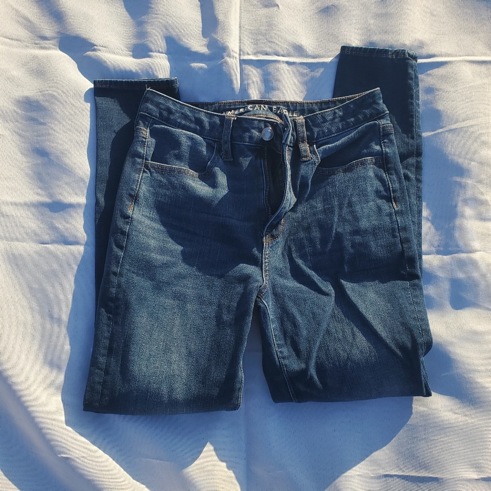 American Eagle Short Super Hi-Rise Jegging with Next Level Stretch